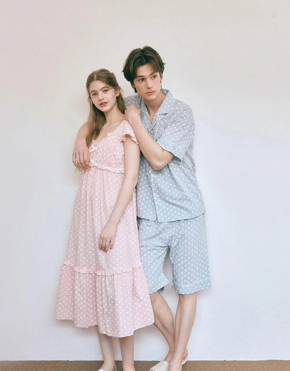 루나루즈 마가렛 반팔 카라넥 투피스 블루 남성용 상세페이지 33