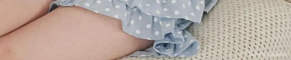 루나루즈 마가렛 스퀘어넥 반팔 투피스 블루 여성용 상세페이지 15