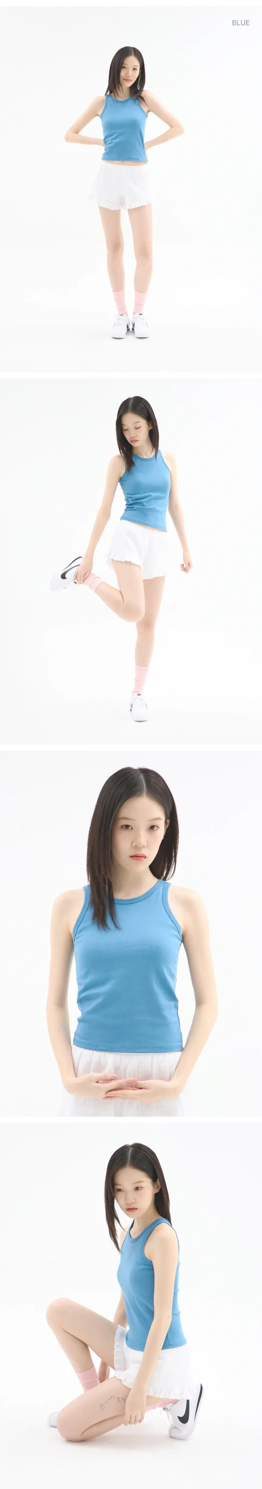리무브 노브라웨어 이지 브라 슬리브리스 (블루/블랙/화이트/오트밀/핑크) 상세페이지 7