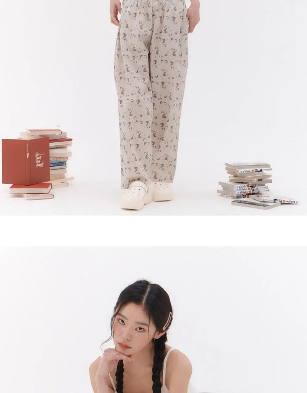 오프아워 드리미두들스 괴도토끼 긴바지 (M / L /XL) 상세페이지 3