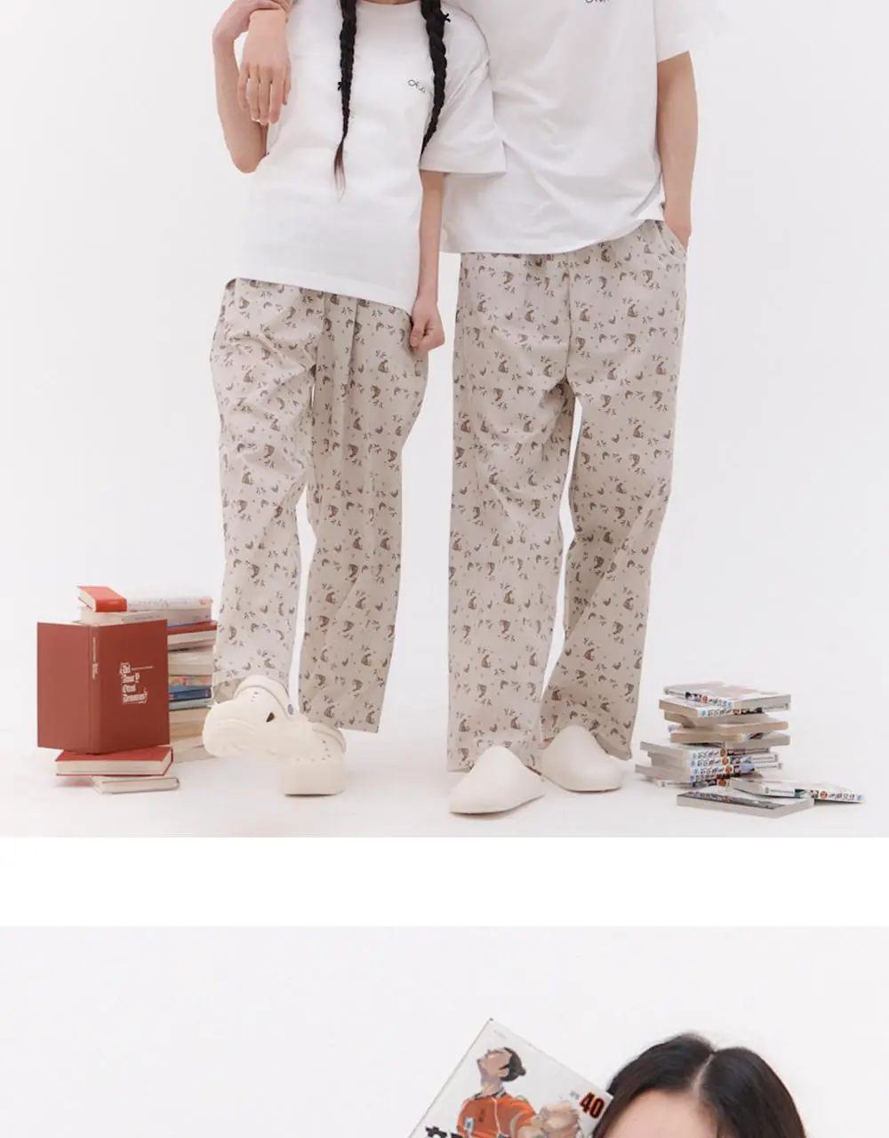 오프아워 드리미두들스 괴도토끼 긴바지 (M / L /XL) 상세페이지 5