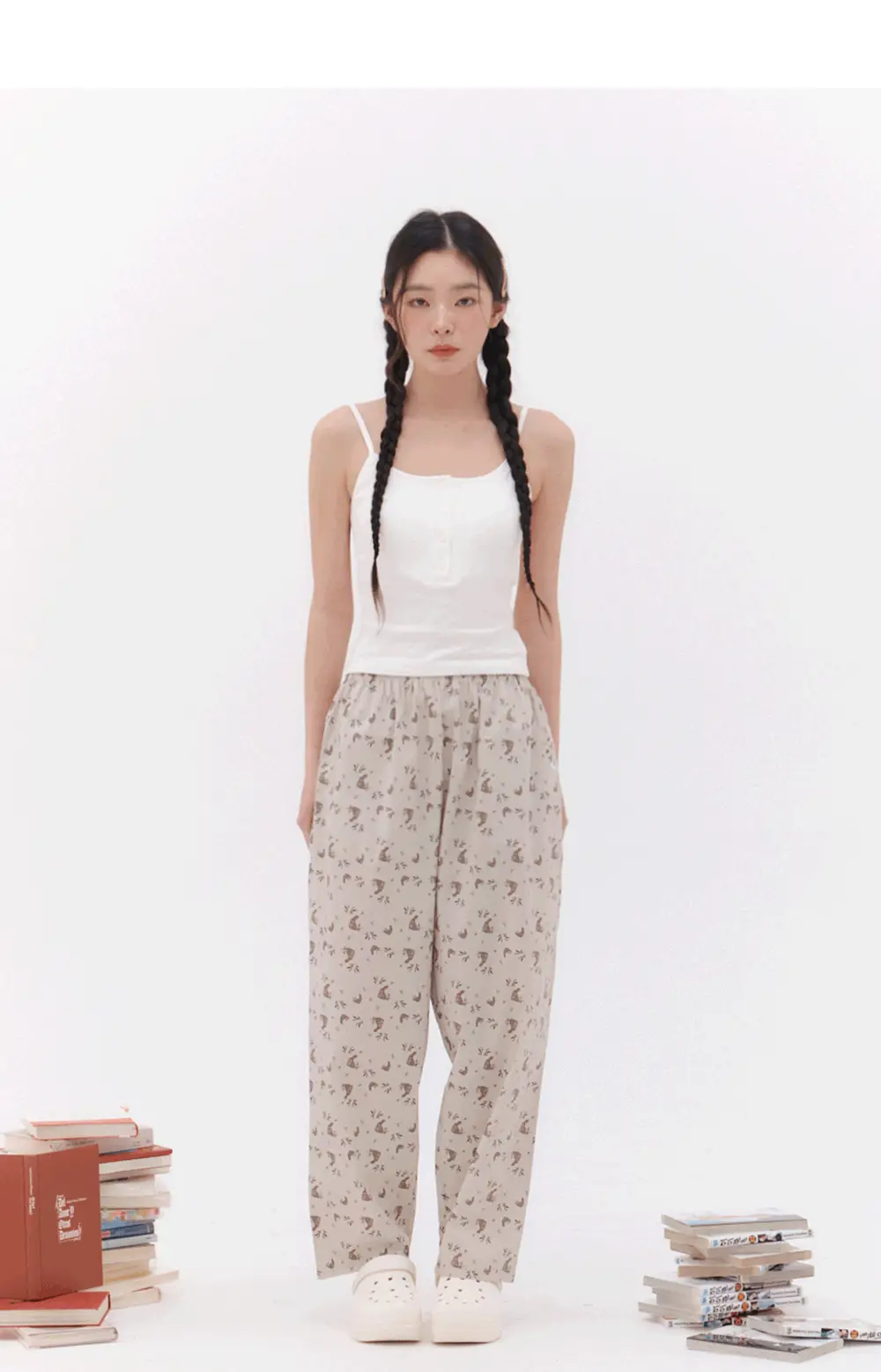 오프아워 드리미두들스 괴도토끼 긴바지 (M / L /XL) 상세페이지 12