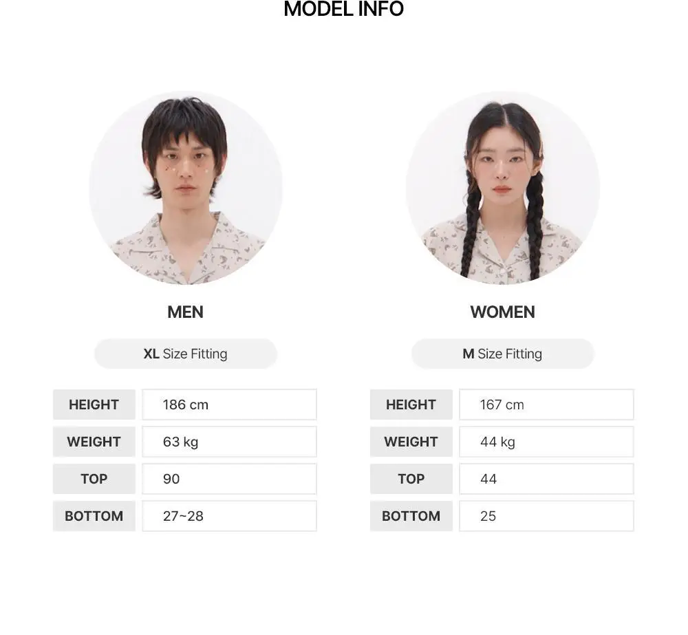 오프아워 드리미두들스 괴도토끼 긴바지 (M / L /XL) 상세페이지 18