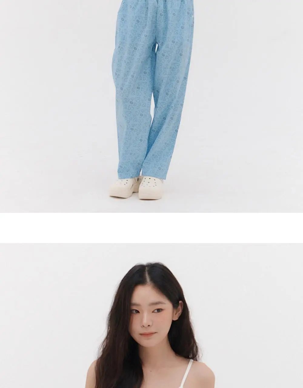 오프아워 드리미두들스 도토리대작전 블루 긴바지 상세페이지 3