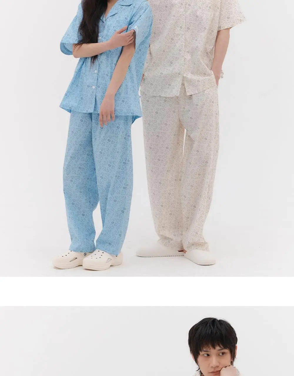 오프아워 드리미두들스 도토리대작전 블루 긴바지 상세페이지 5