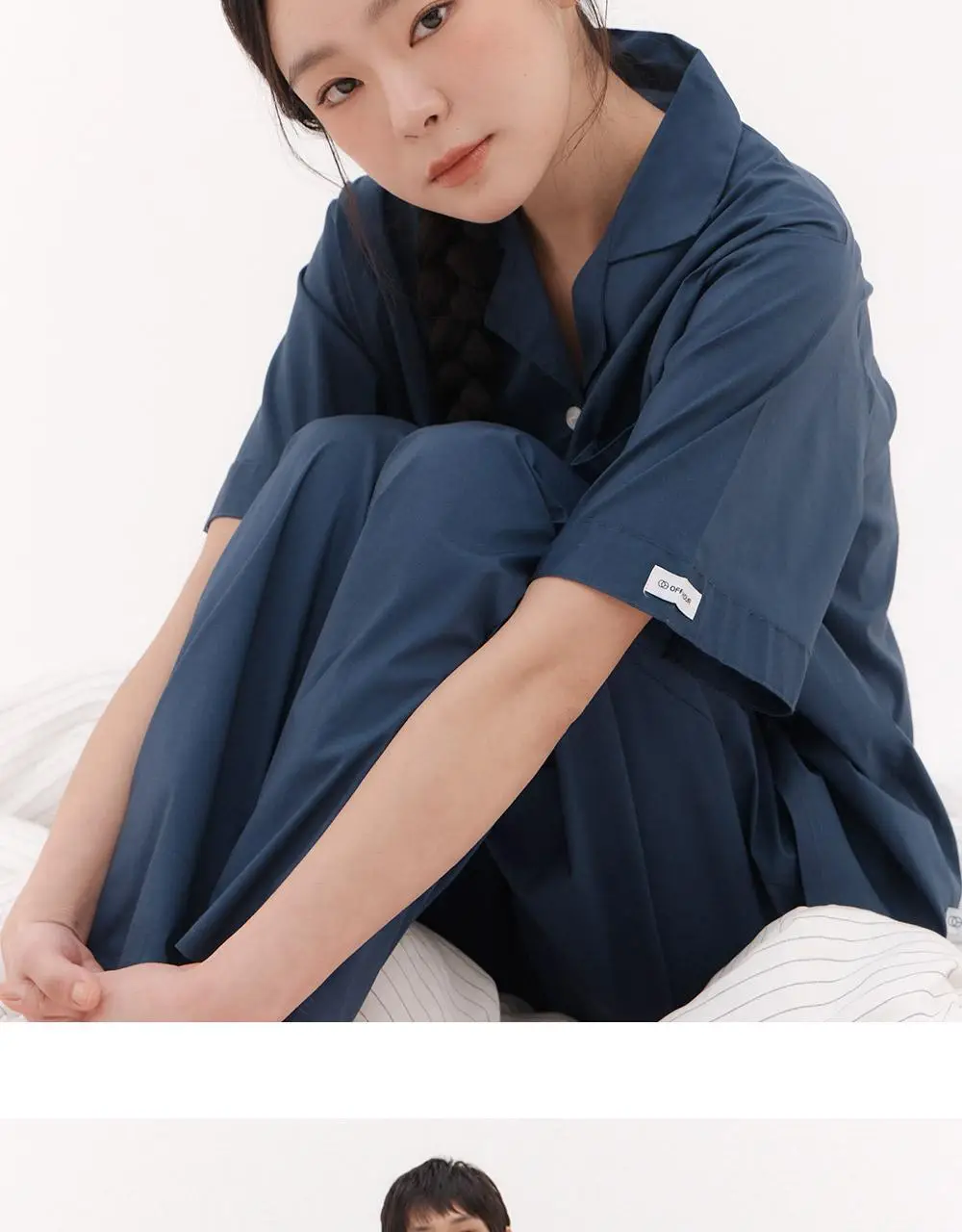오프아워 퓨어시트 블루디즐 긴바지 상세페이지 6
