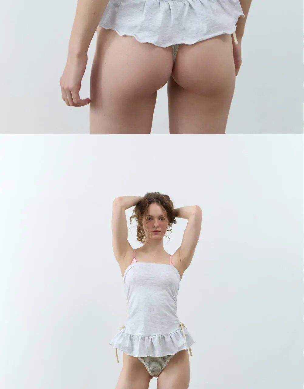 펠로 아 펠로 2way 러플 탑 2colors 상세페이지 14