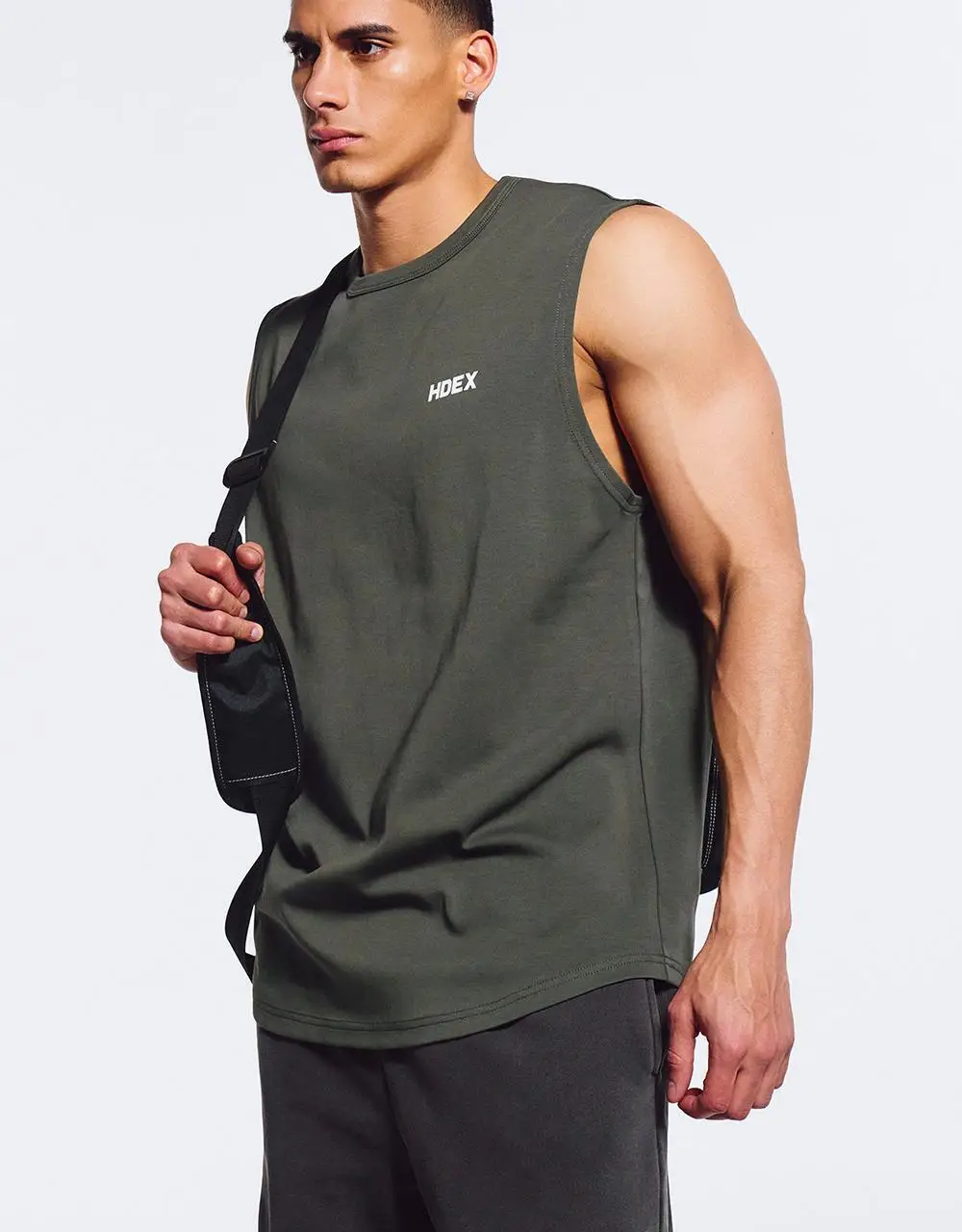 HDEX 메인 스몰 로고 슬리브리스 (4colors) 상세페이지 33