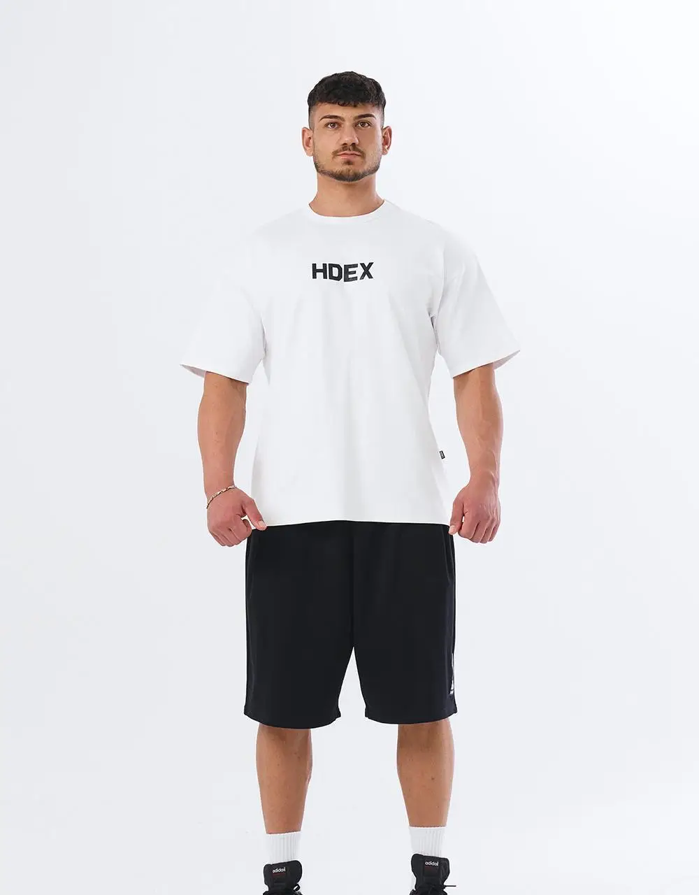 HDEX 메인로고 오버핏 반팔티 (4colors) 상세페이지 5