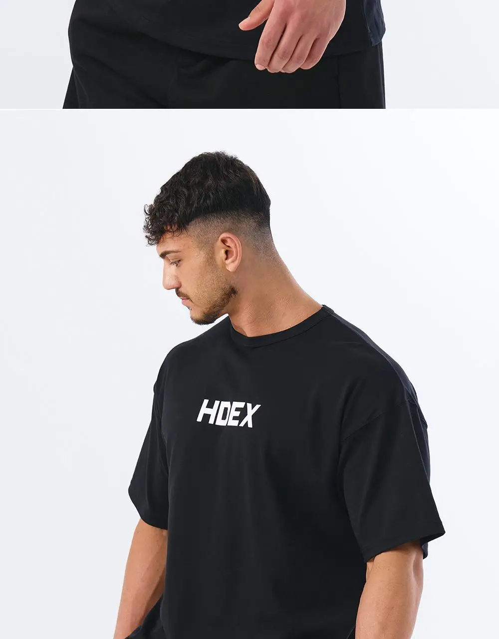 HDEX 메인로고 오버핏 반팔티 (4colors) 상세페이지 12