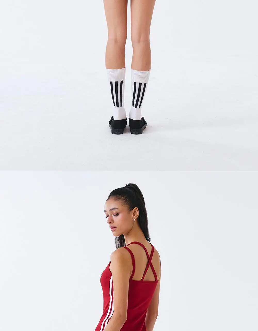 HDEX 우먼스 스포티 라인 원피스 (3colors) 상세페이지 17