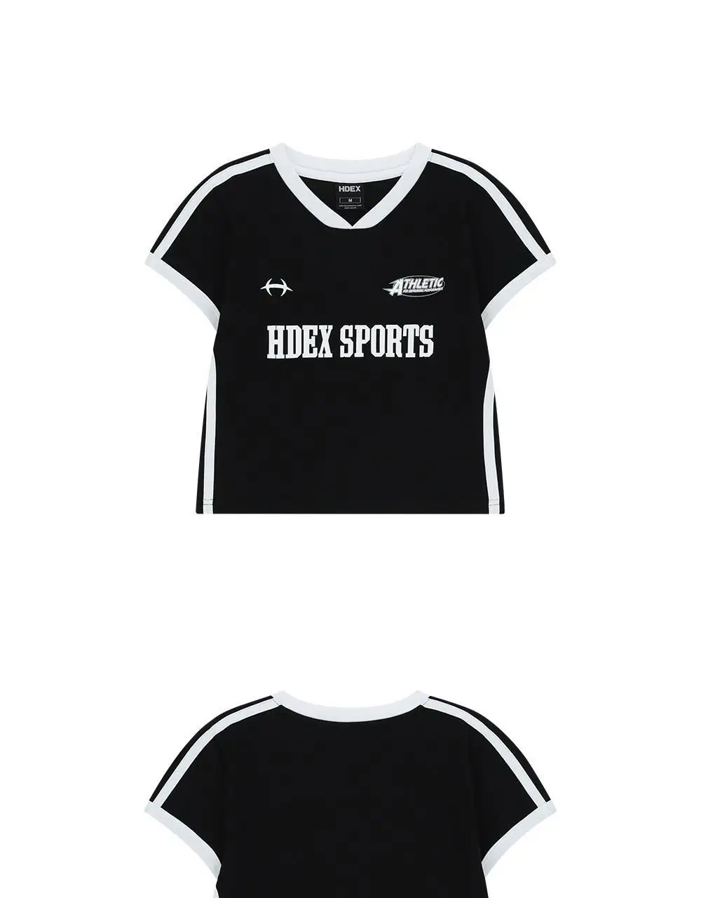 HDEX 우먼스 스포티 링거 브이넥 숏 슬리브 (3colors) 상세페이지 12