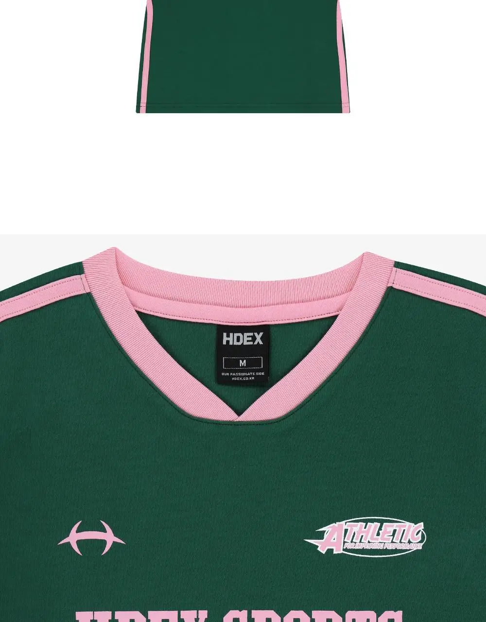 HDEX 우먼스 스포티 링거 브이넥 숏 슬리브 (3colors) 상세페이지 25