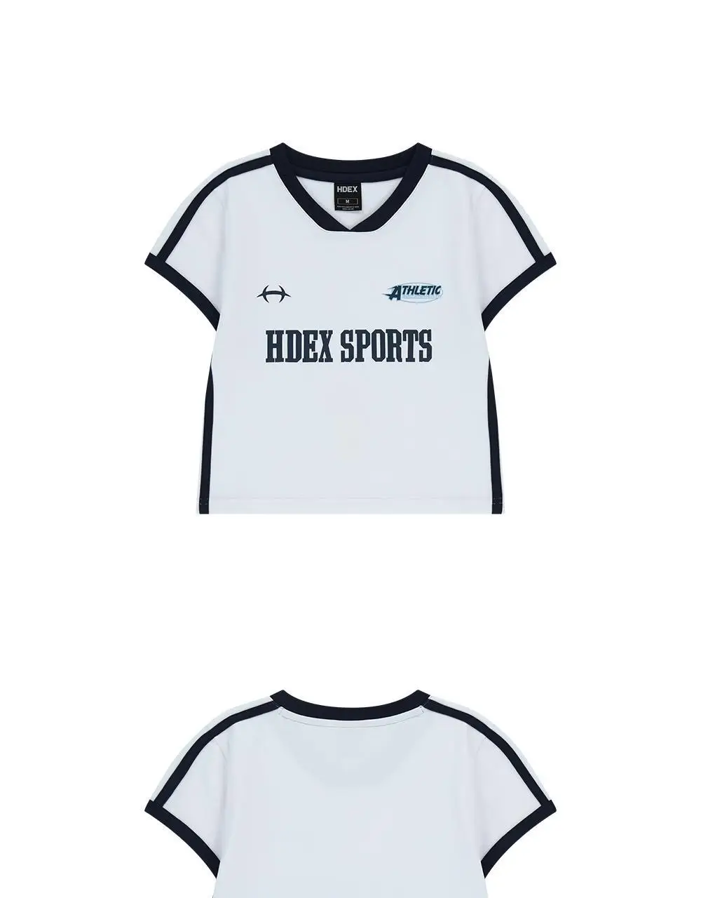 HDEX 우먼스 스포티 링거 브이넥 숏 슬리브 (3colors) 상세페이지 36