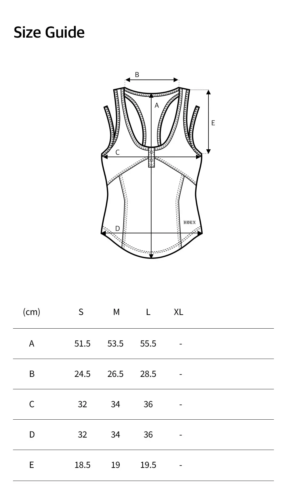 HDEX 우먼스 피그먼트 더블 레이어 탱크탑 (3colors) 상세페이지 13