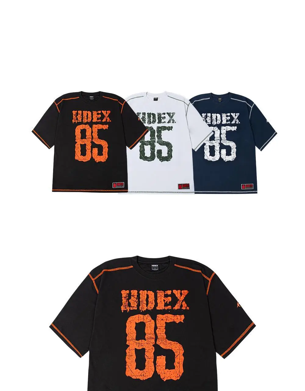 HDEX 자이언트핏 85 매쉬 숏 슬리브 (3colors) 상세페이지 16