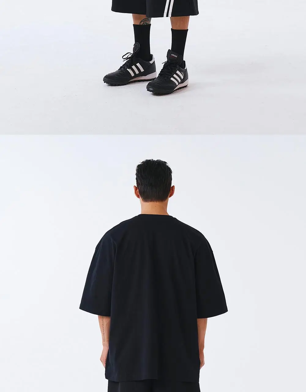 HDEX 코어 스몰 로고 자이언트핏 숏 슬리브 (4colors) 상세페이지 8