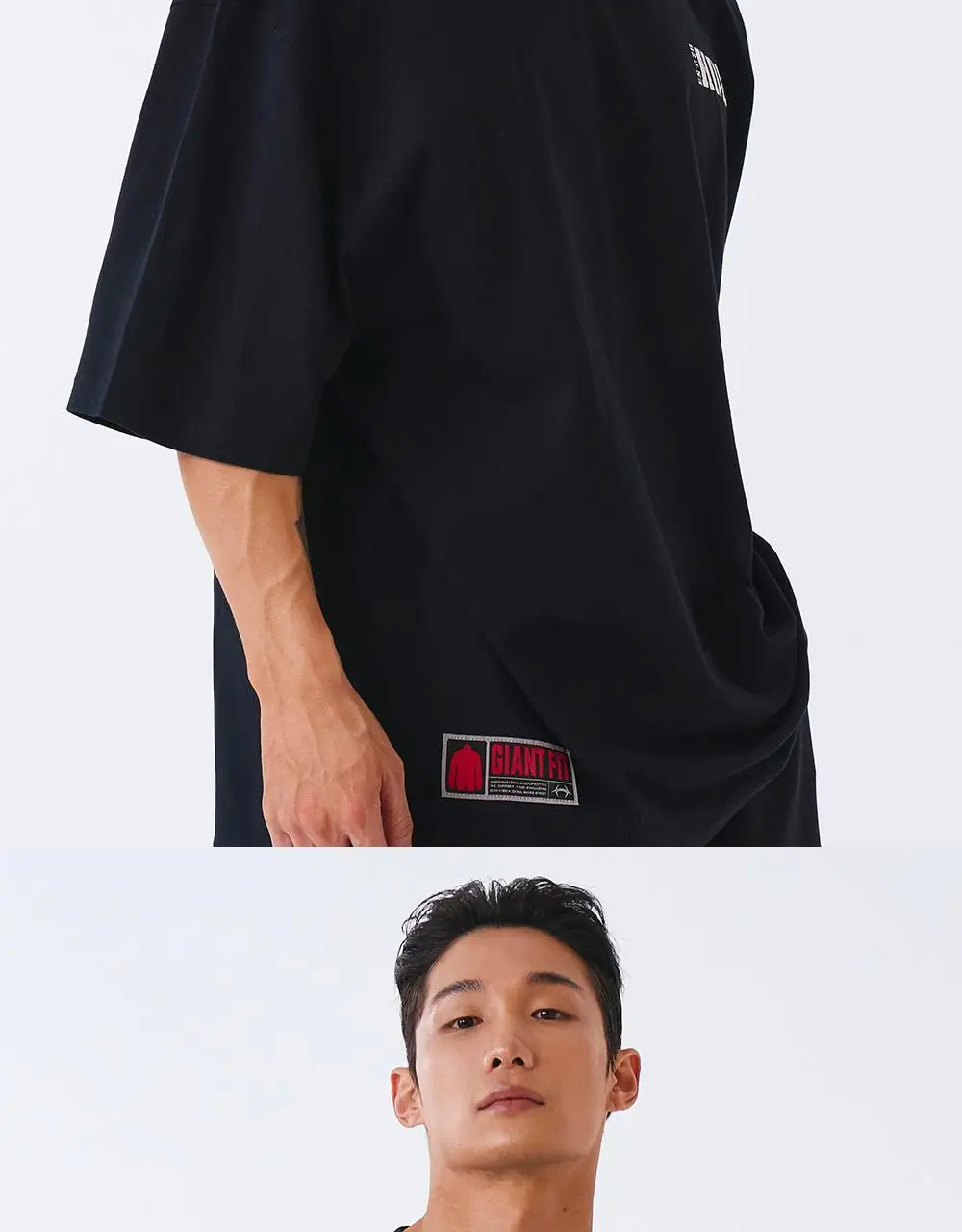 HDEX 코어 스몰 로고 자이언트핏 숏 슬리브 (4colors) 상세페이지 10