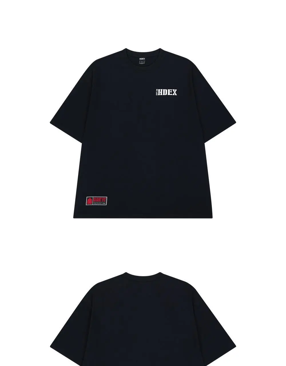 HDEX 코어 스몰 로고 자이언트핏 숏 슬리브 (4colors) 상세페이지 12