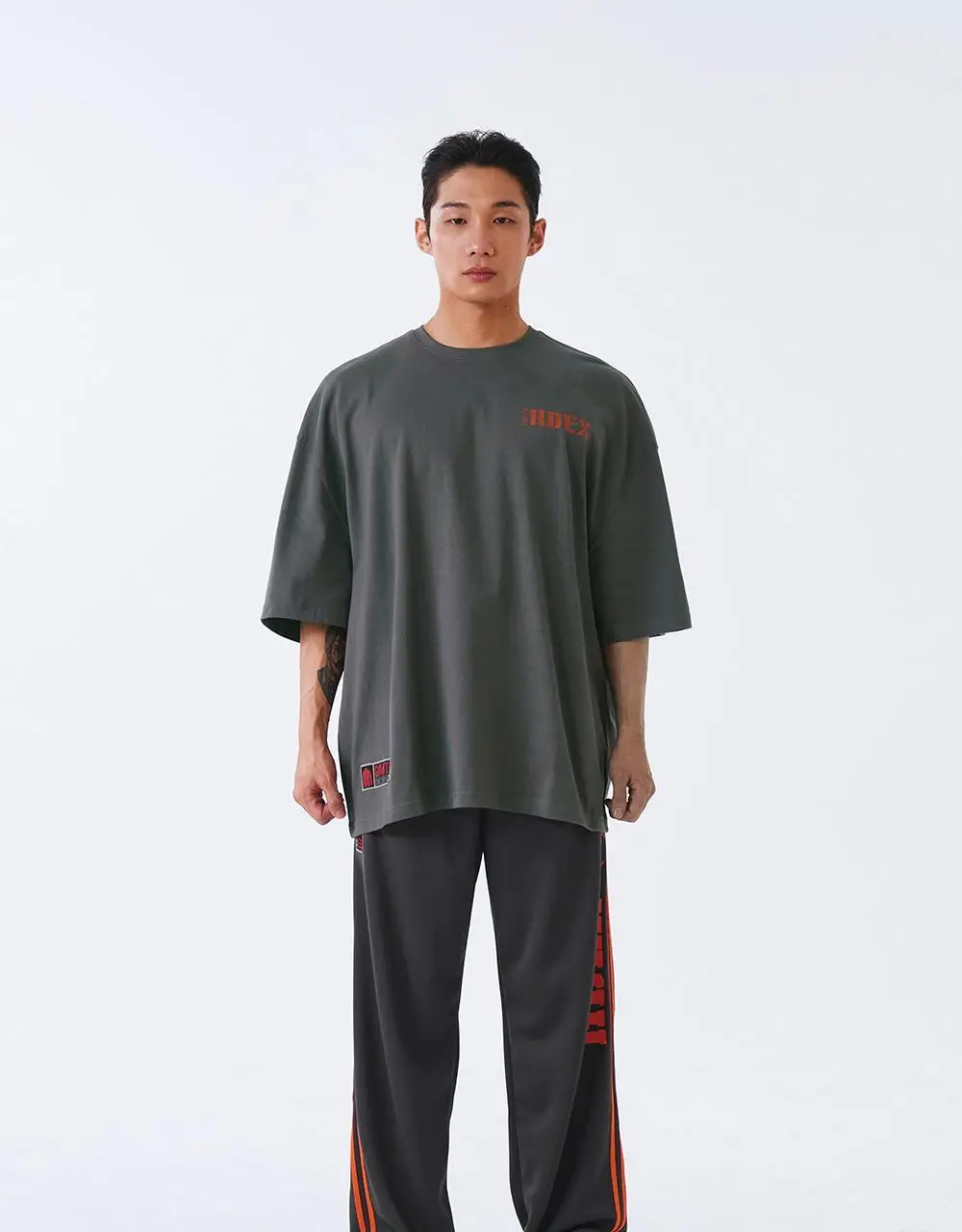 HDEX 코어 스몰 로고 자이언트핏 숏 슬리브 (4colors) 상세페이지 18