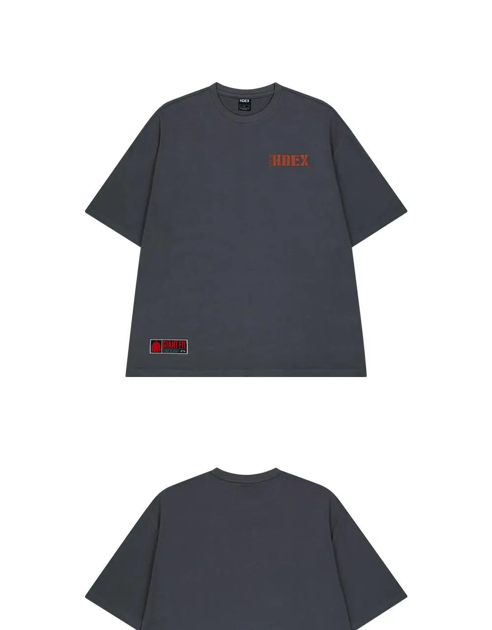 HDEX 코어 스몰 로고 자이언트핏 숏 슬리브 (4colors) 상세페이지 24