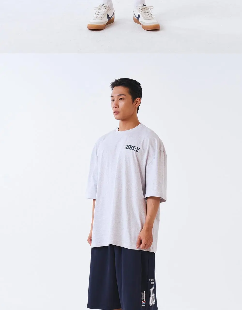 HDEX 코어 스몰 로고 자이언트핏 숏 슬리브 (4colors) 상세페이지 31