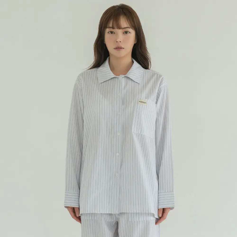 도로시와 미니멀 가먼츠 리오셀 스트라이프 파자마세트 (Long)