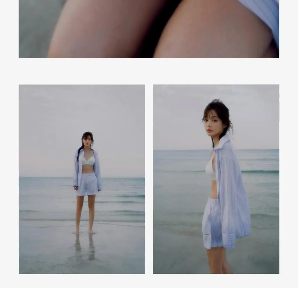 도로시와 미니멀 가먼츠 리오셀 스트라이프 파자마세트 (Shorts) 상세페이지 13