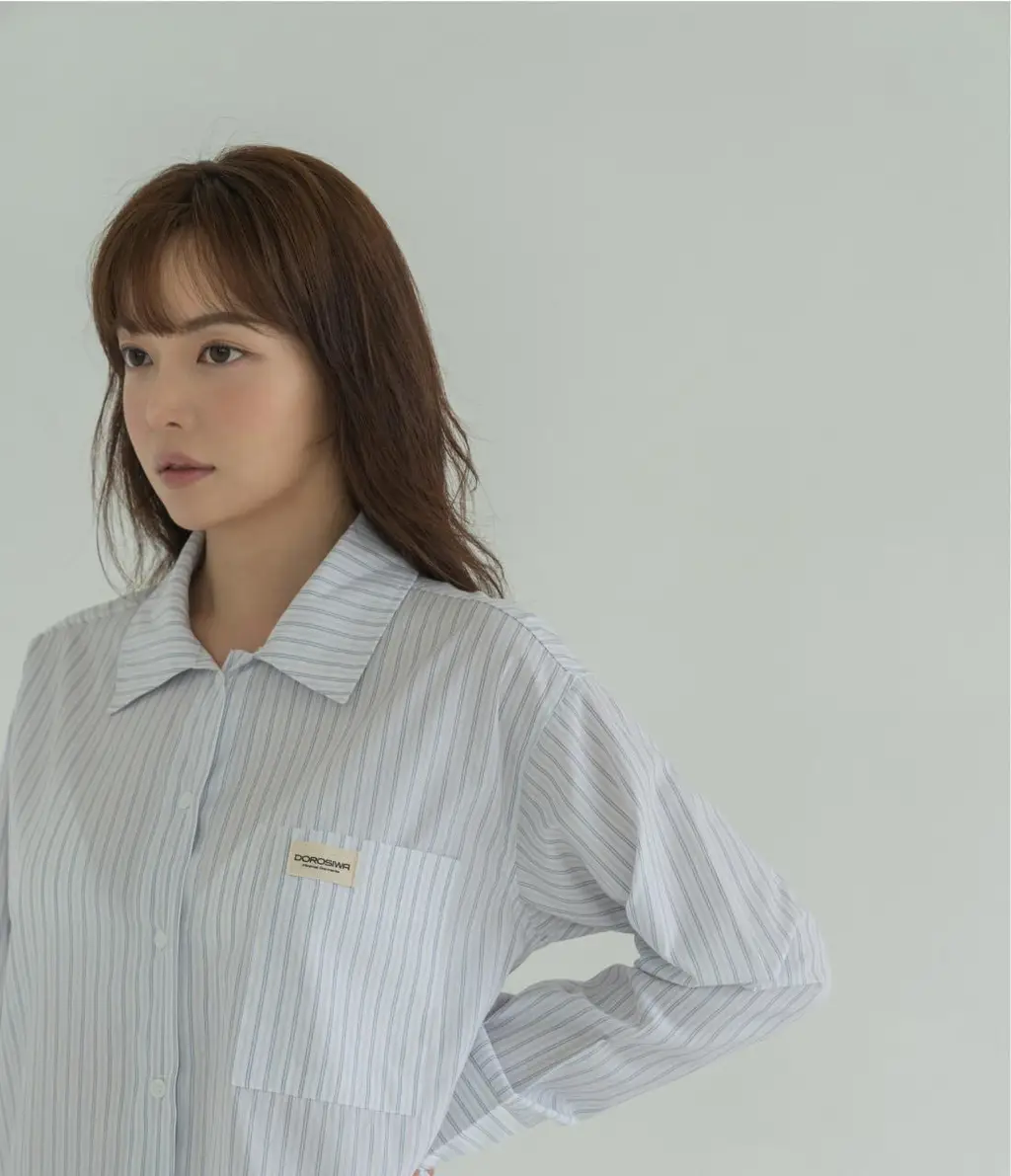 도로시와 미니멀 가먼츠 리오셀 스트라이프 파자마세트 (Shorts) 상세페이지 20