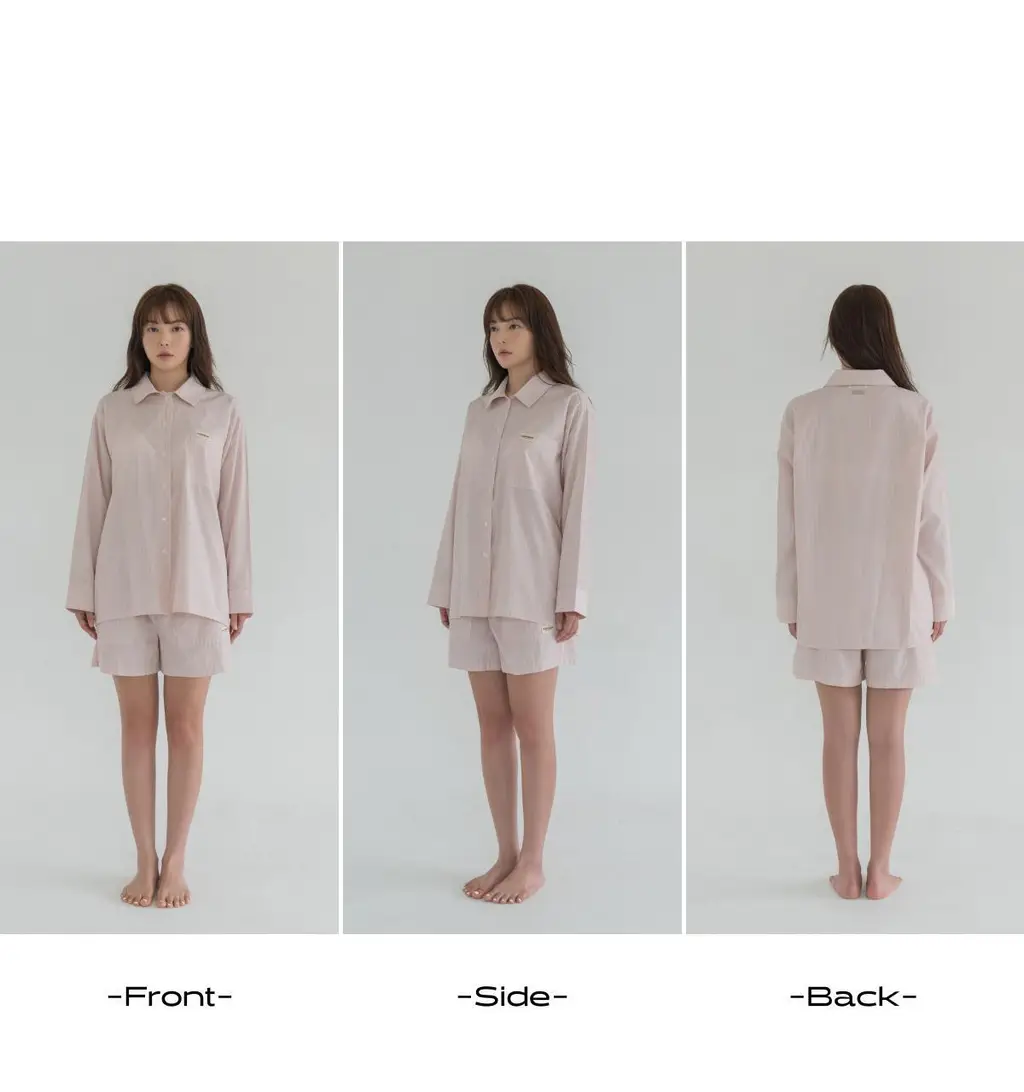 도로시와 미니멀 가먼츠 리오셀 스트라이프 파자마세트 (Shorts) 상세페이지 34