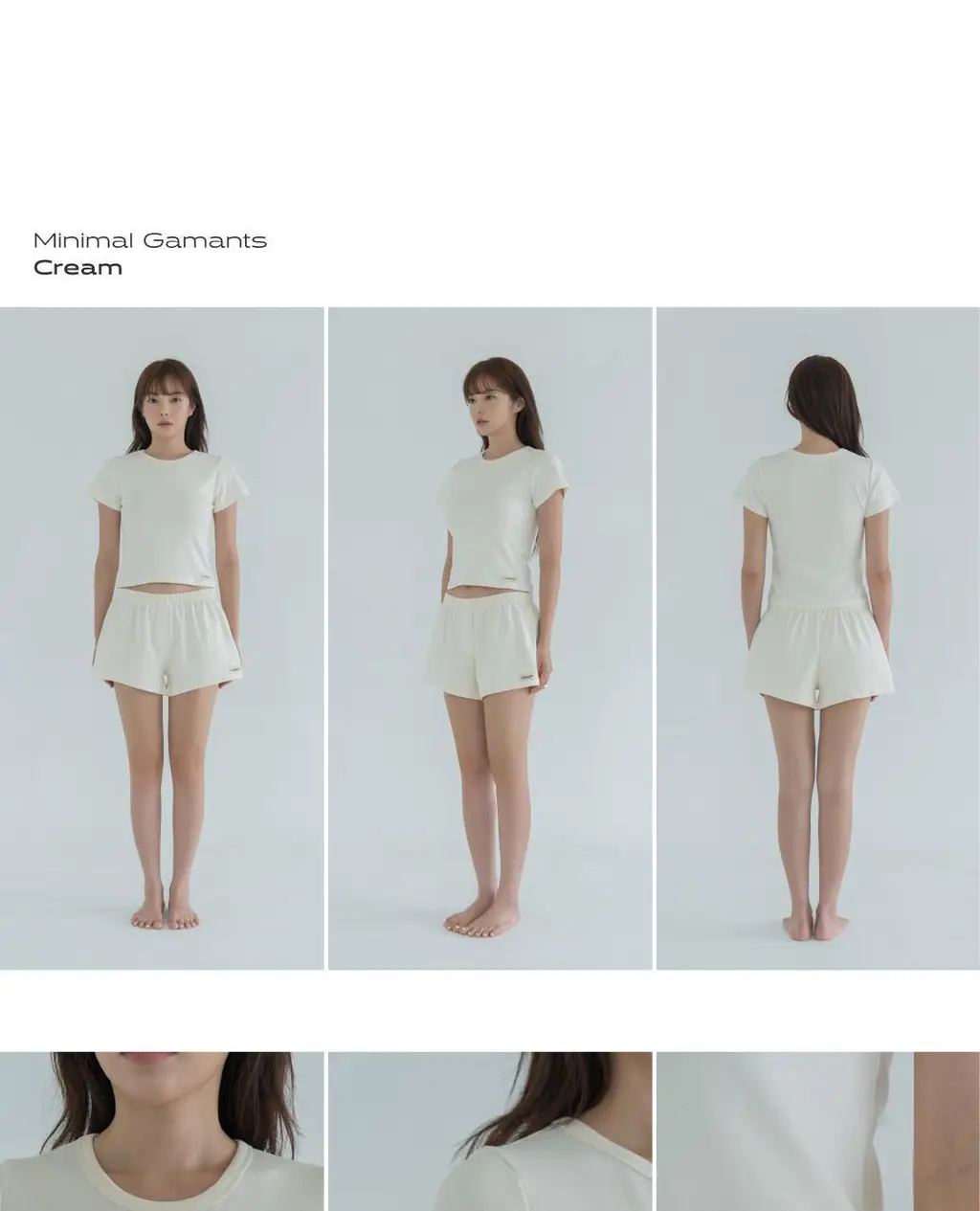 도로시와 미니멀 가먼츠 소프트 코튼 반팔 상의 상세페이지 25