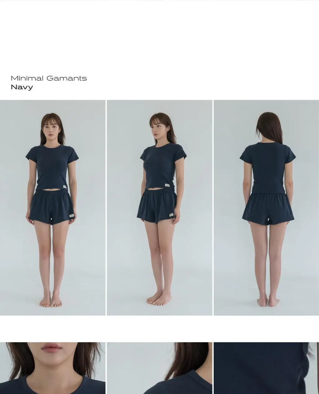 도로시와 미니멀 가먼츠 소프트 코튼 반팔 상의 상세페이지 29