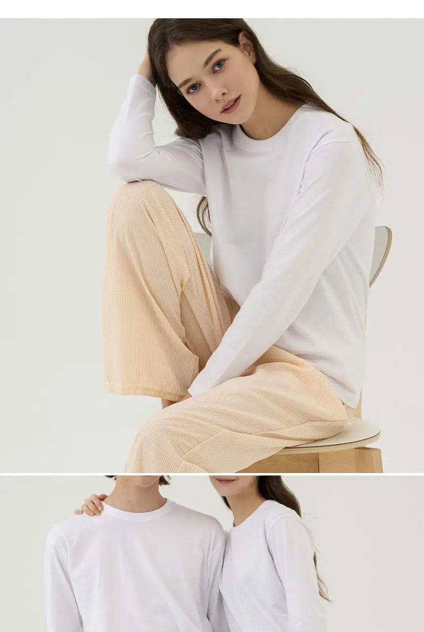 도씨 실크핏 클린 커플 잠옷 바지 상세페이지 3