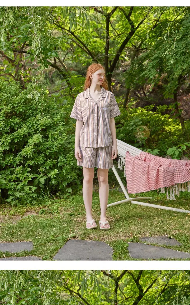 러브 썸머 파자마 세트 - 라이트브라운 상세페이지 8