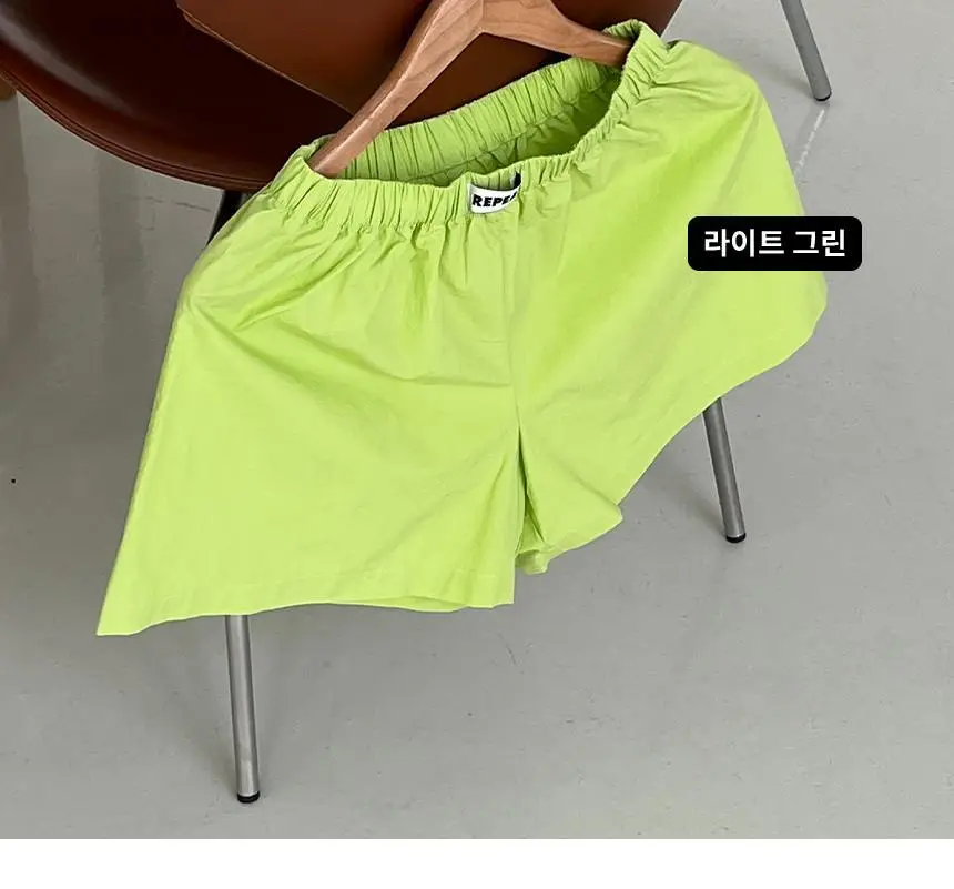 리핏 컬러 트렁크 쇼츠 파마자 반바지 (9colors) 상세페이지 6