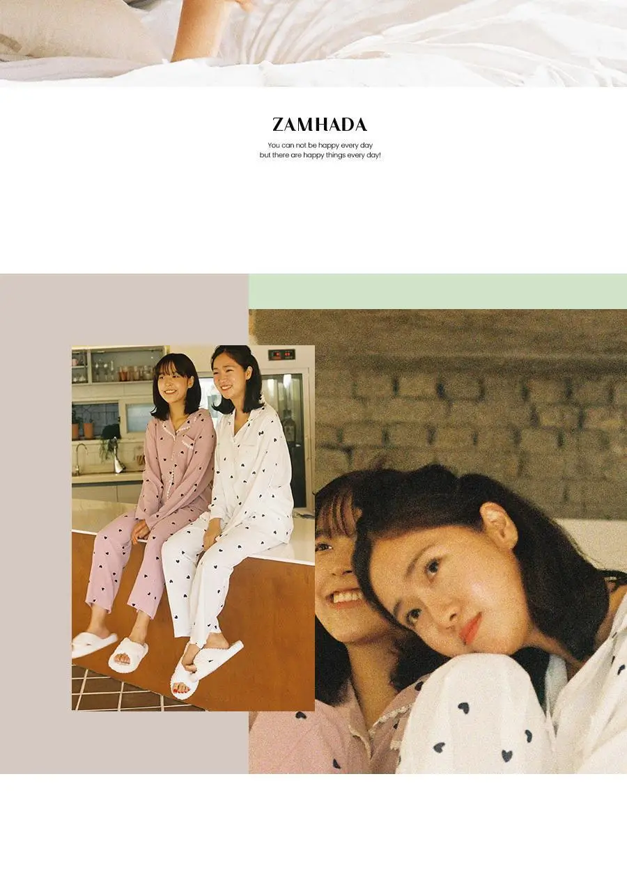 마른파이브 리틀 체리 라운드넥 순면 요루 파자마 3종 택1 상세페이지 12