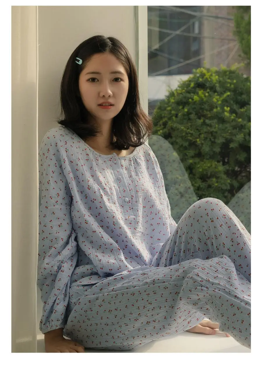 마른파이브 리틀 체리 라운드넥 순면 요루 파자마 3종 택1 상세페이지 29