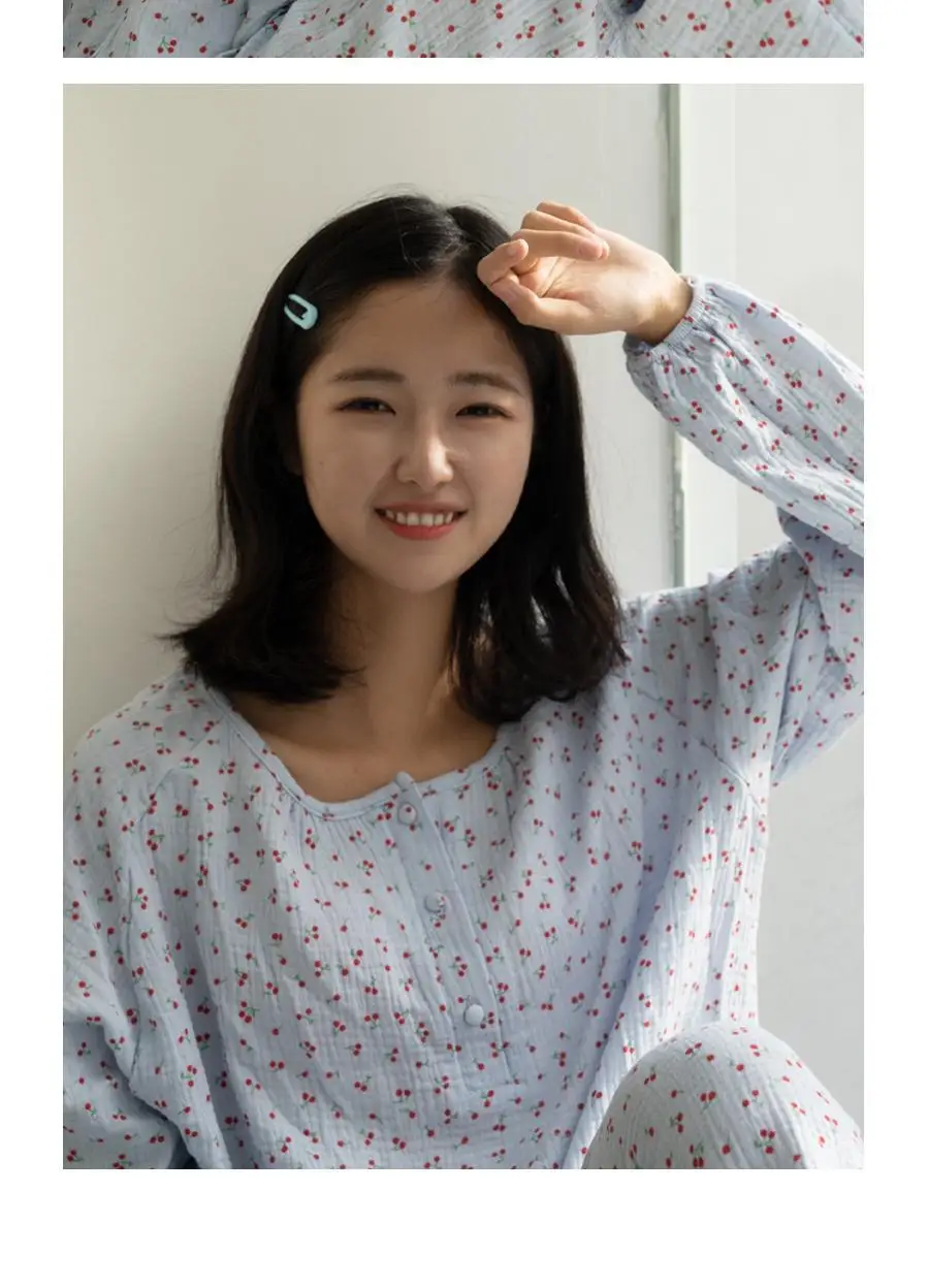 마른파이브 리틀 체리 라운드넥 순면 요루 파자마 3종 택1 상세페이지 58