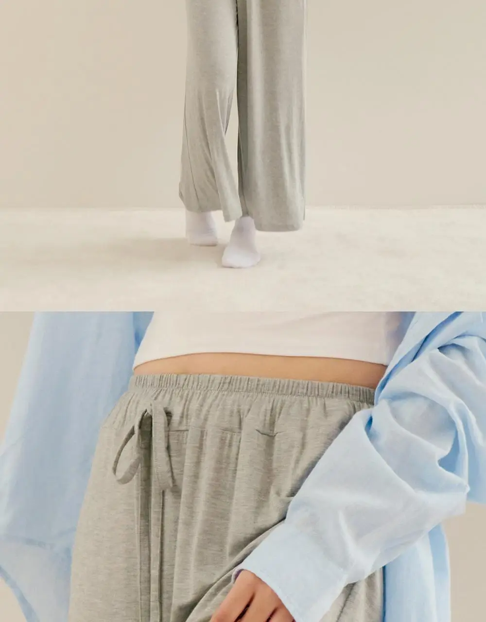 마른파이브 소프트 모달 빅사이즈 잠옷바지 (블랙/차콜/라이트그레이) 상세페이지 27