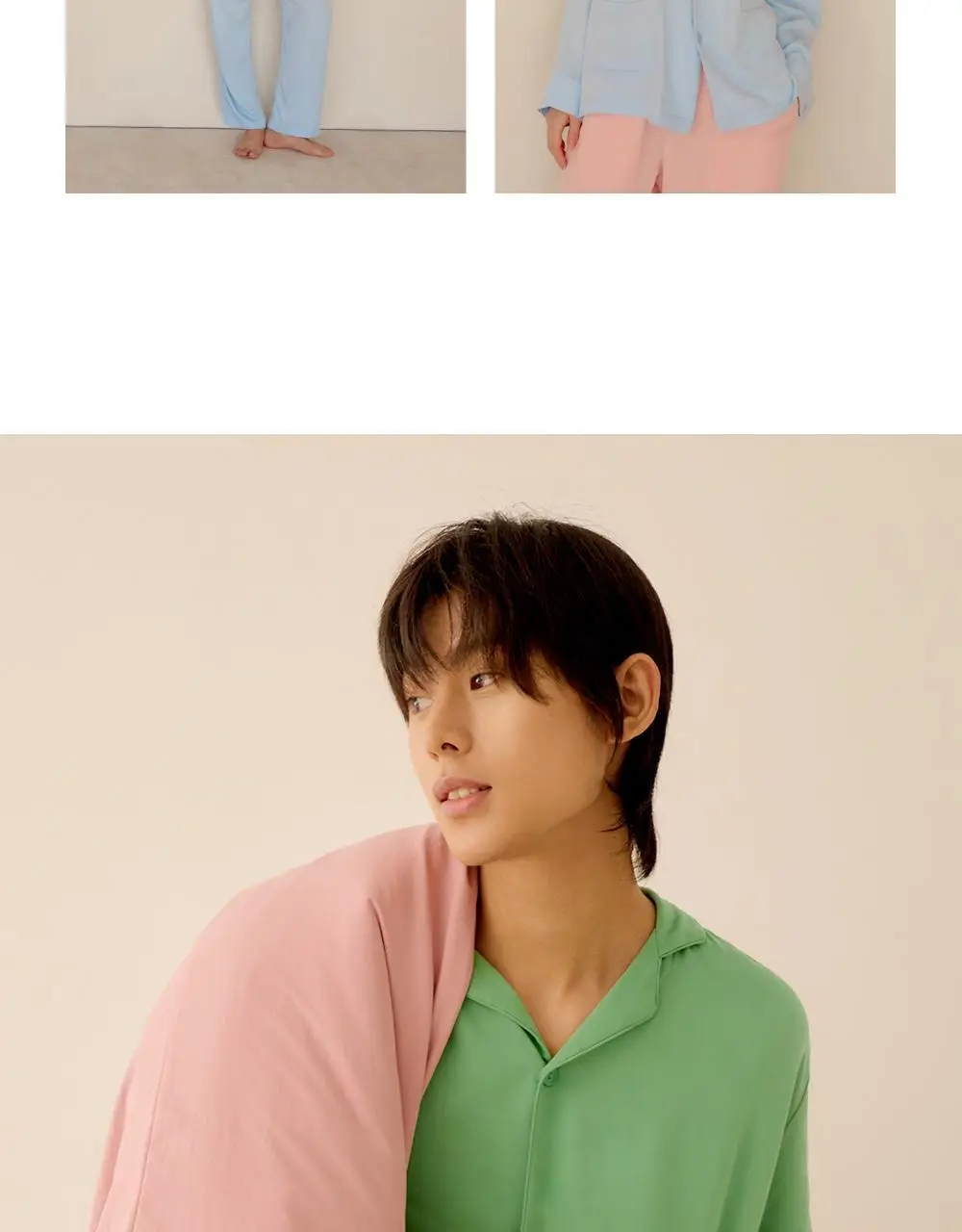 마른파이브 스너글리 모달 파자마 믹스 앤 매치 상하의 세트 5colors (M~XL) 상세페이지 41