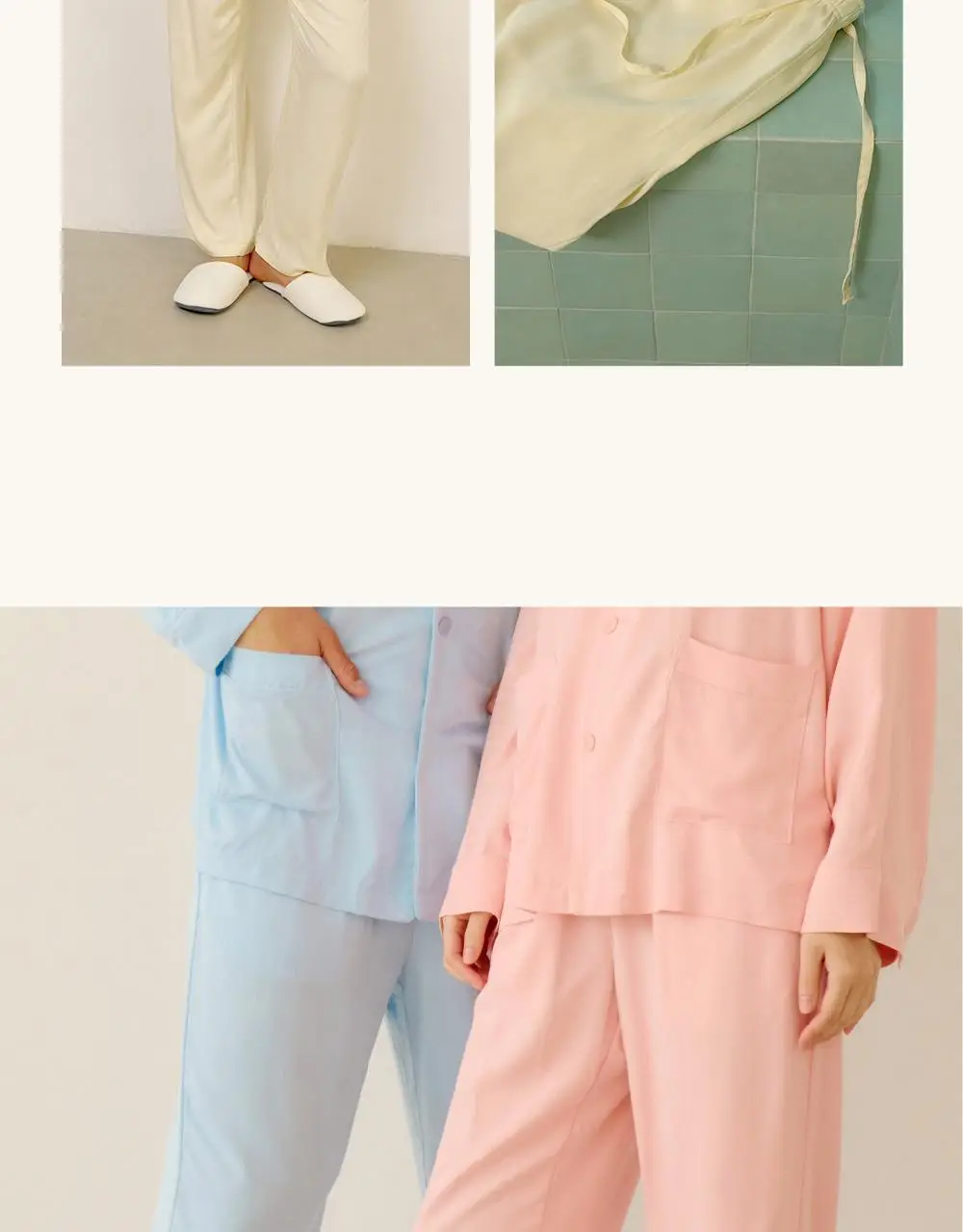 마른파이브 스너글리 모달 파자마 믹스 앤 매치 팬츠 5colors (M~XL) 상세페이지 8