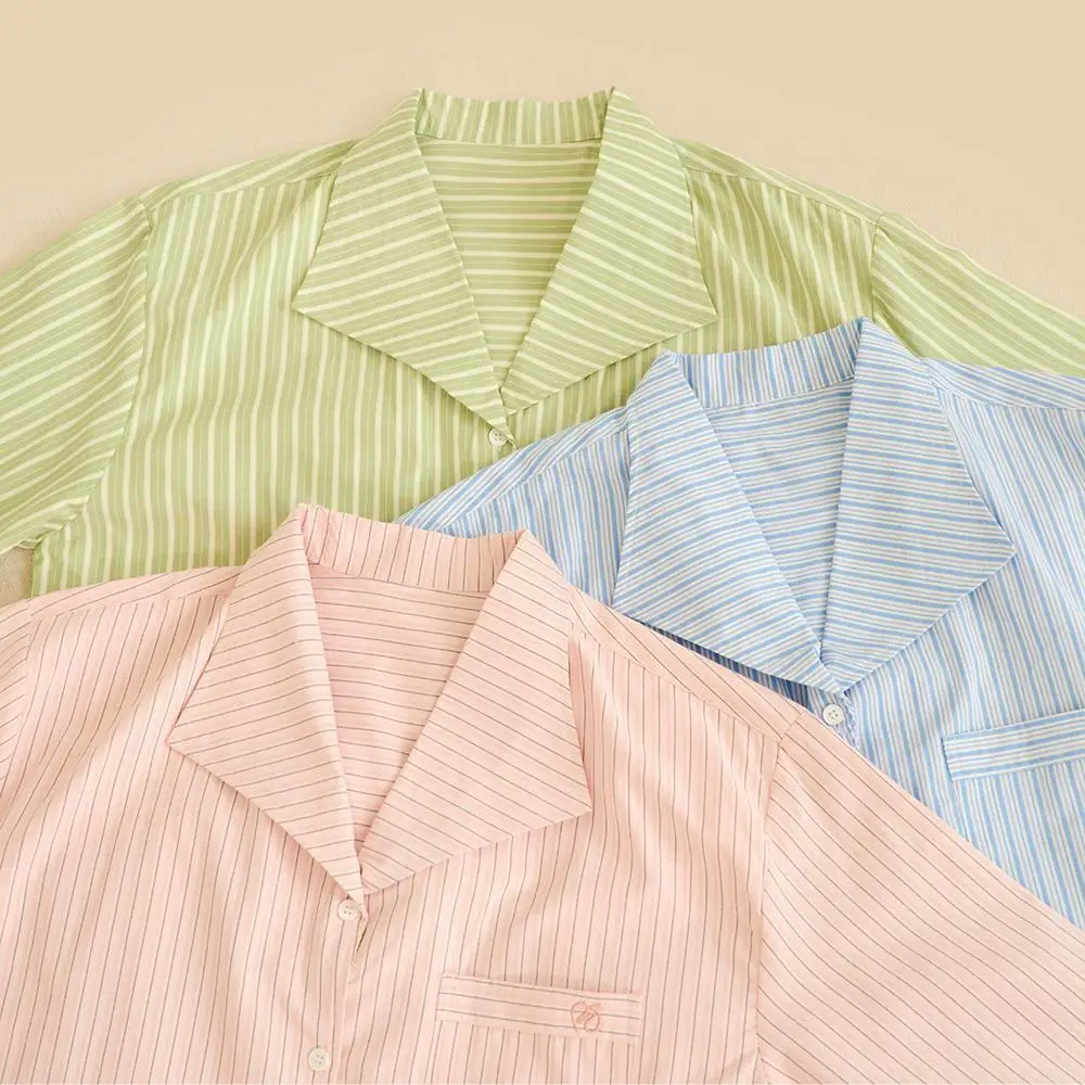 마른파이브 위스퍼 스트라이프 세일러 7부 파자마 세트 3colors (F/L, XL) 상세페이지 28