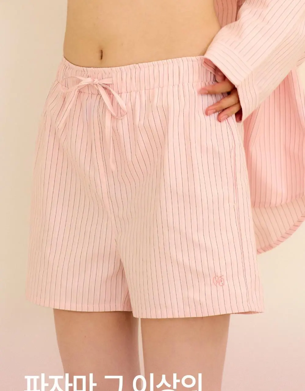 마른파이브 위스퍼 스트라이프 세일러 7부 파자마 세트 3colors (F/L, XL) 상세페이지 38