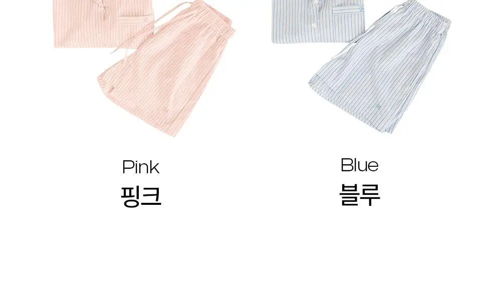 마른파이브 위스퍼 스트라이프 세일러 7부 파자마 세트 3colors (F/L, XL) 상세페이지 56