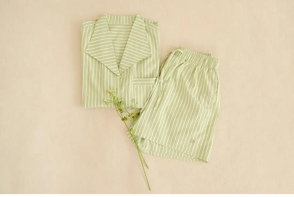 마른파이브 위스퍼 스트라이프 세일러 7부 파자마 세트 3colors (F/L, XL) 상세페이지 59