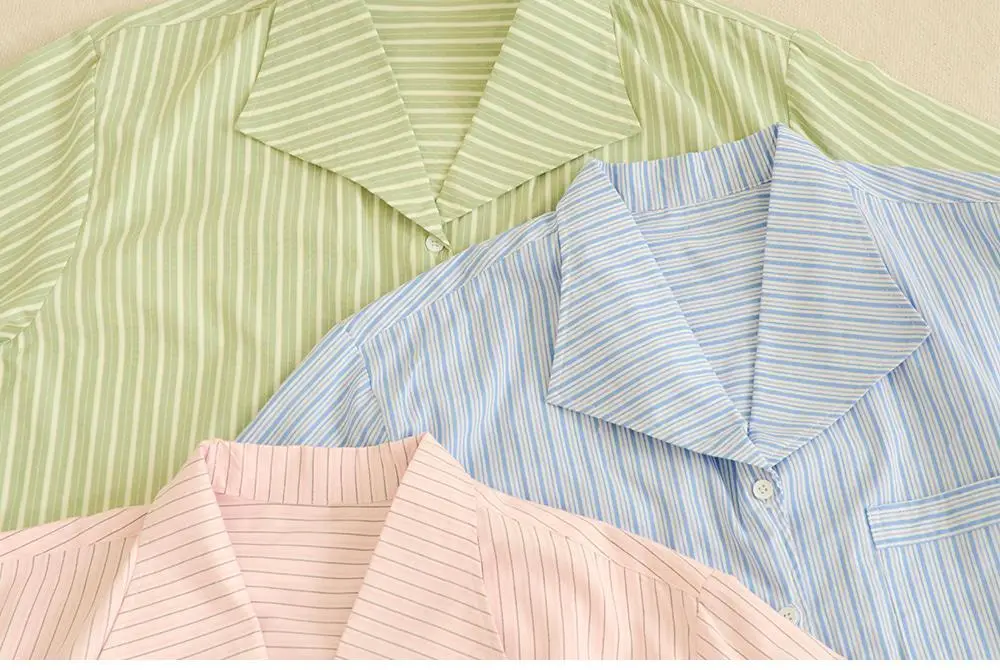 마른파이브 위스퍼 스트라이프 세일러 7부 파자마 세트 3colors (F/L, XL) 상세페이지 62