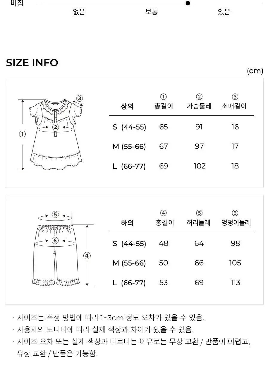 오르시떼 F050 썸머빈티지루이 패밀리 파자마 모음 상세페이지 19
