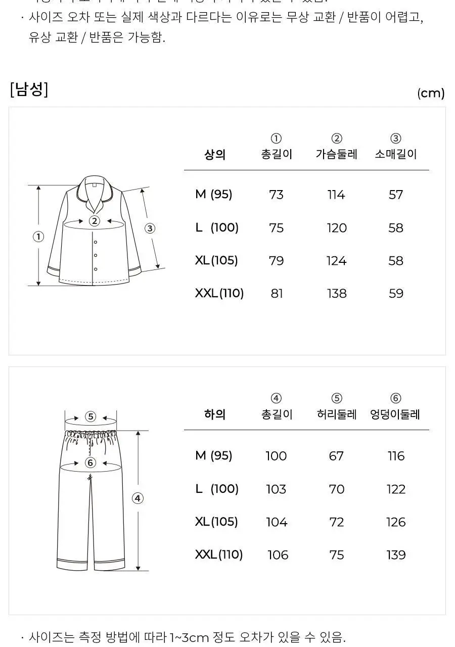 오르시떼 F306 온더씨 패밀리 파자마 모음 상세페이지 5
