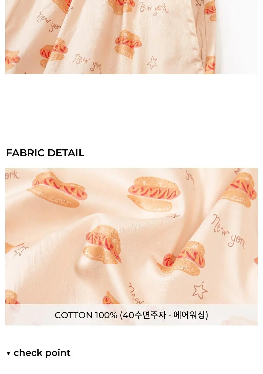오르시떼 G009 뉴욕핫도그 패밀리 파자마 모음 상세페이지 22