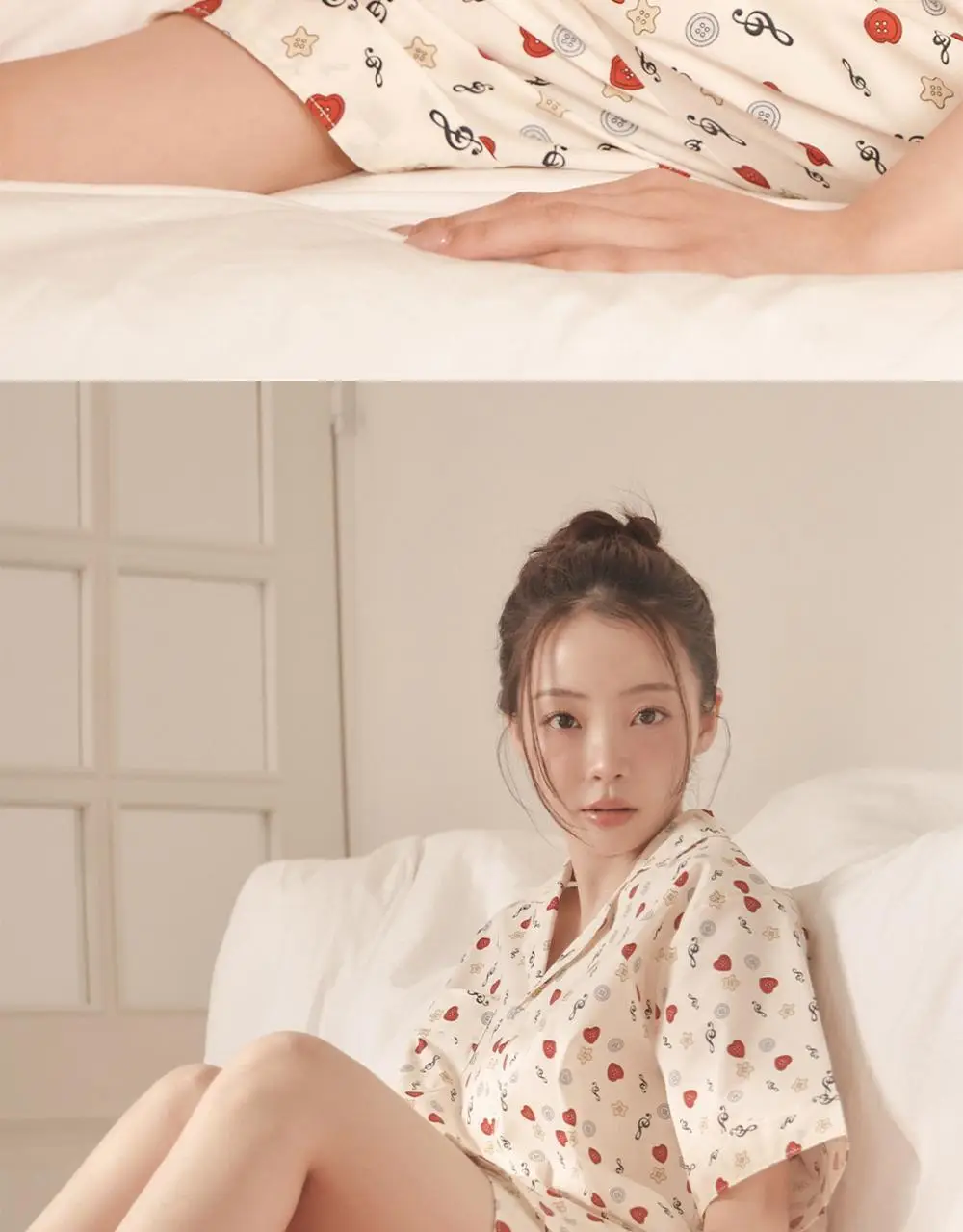 오프아워 드리미두들스 못말리는음악가 반팔 잠옷 세트 상세페이지 4